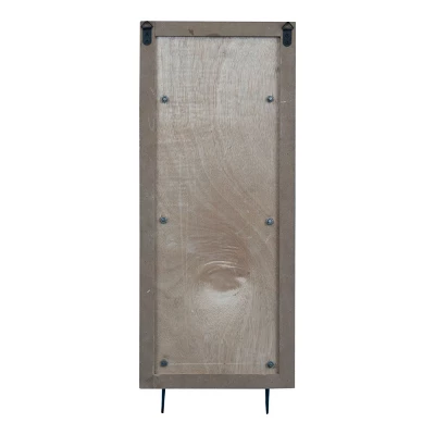 Three Bottle "Live Love Wine" Wood Wall Mount Wine Rack - Foreside Home & Garden - Image 2