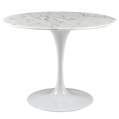 Lippa Round Artificial Marble Dining Table - Modway - Image 7