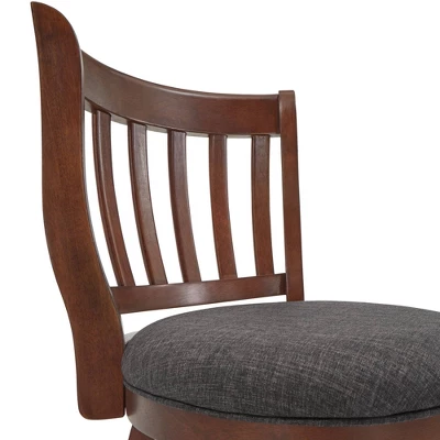 24" Tracee Swivel Counter Height Barstool - Inspire Q - Image 5