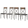 5pc Keegan Dining Set Brown - Inspire Q