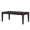 Contemporary Ally Extendable Dining Table Espresso - Steve Silver Co.