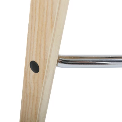 Set Of 2 Folia Upholstered Counter Height Barstools - Lumisource - Image 9