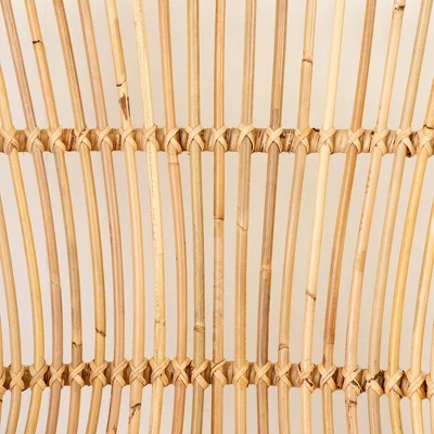 2pk Balka Rattan Counter Height Barstool With Armrests Rattan/Black - South Shore - Image 6