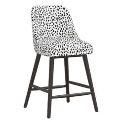 Sherrie Counter Height Stool In Pattern - Skyline Furniture