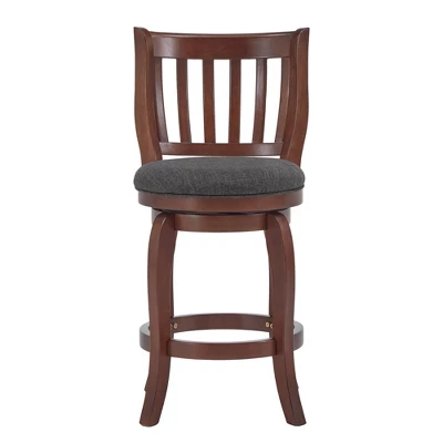 24" Tracee Swivel Counter Height Barstool - Inspire Q