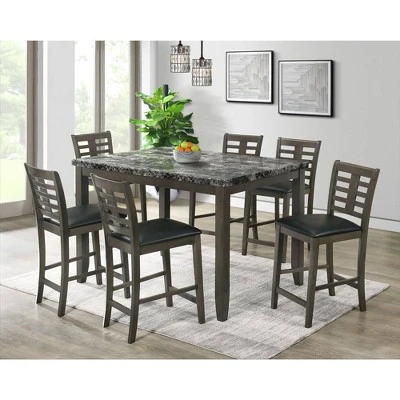 7pc Nixon Counter Height Dining Set - Picket House Furnishings - Image 6