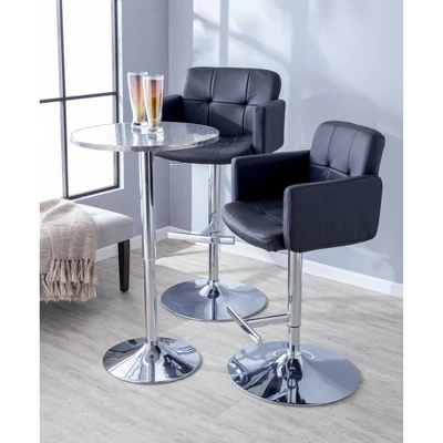 32" Stout Barstool Metal - LumiSource - Image 9